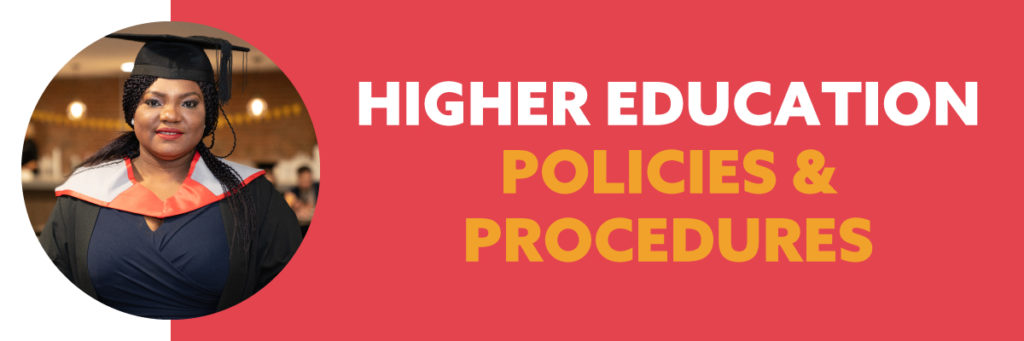 Higher Education Policies & Procedures - Riverside College